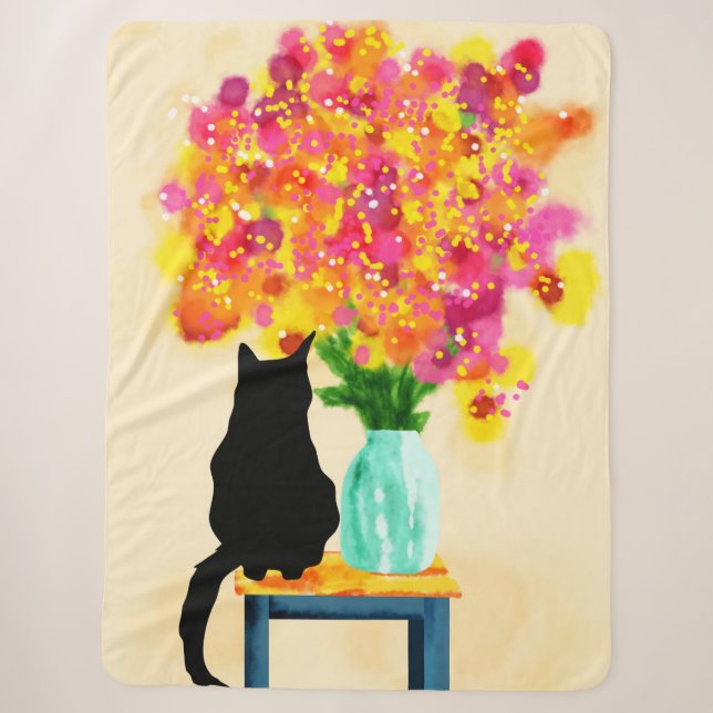 Couverture Sherpa Charme Cosy Corner (Devant)