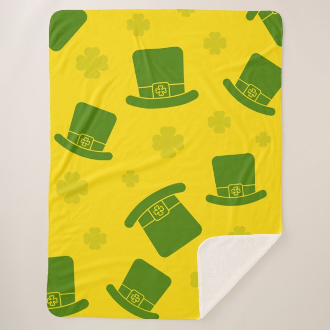 Couverture Sherpa Charme Irlandais (Devant)