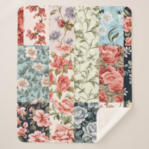 Couverture Sherpa Charme Rétro