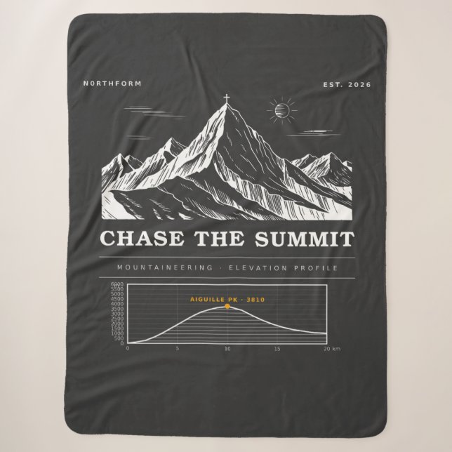 Couverture Sherpa Chase The Summit Alpinisme Profil d'altitude (Devant)