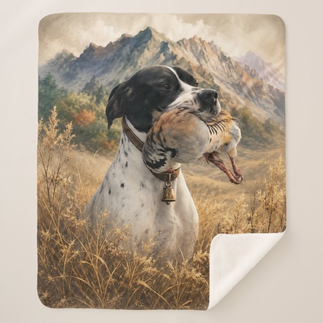 Couverture Sherpa Chasse au Pointer Anglais ,Perdrix Chukar (Devant)