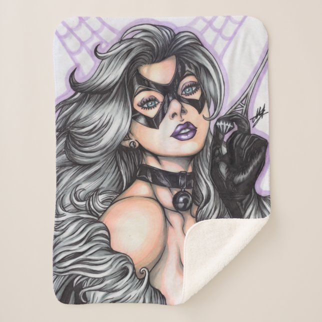 Couverture Sherpa Chat Noir ~ Felicia Hardy (Devant)
