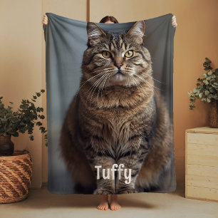 Couverture Sherpa Chat personnalisé Sherpa Blanket Animaux domestiqu