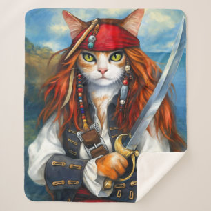 Couverture Sherpa Chat pirate de Swashbuckler Imaginaire Caractère