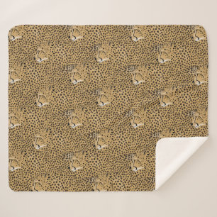 Couverture Sherpa Cheetah