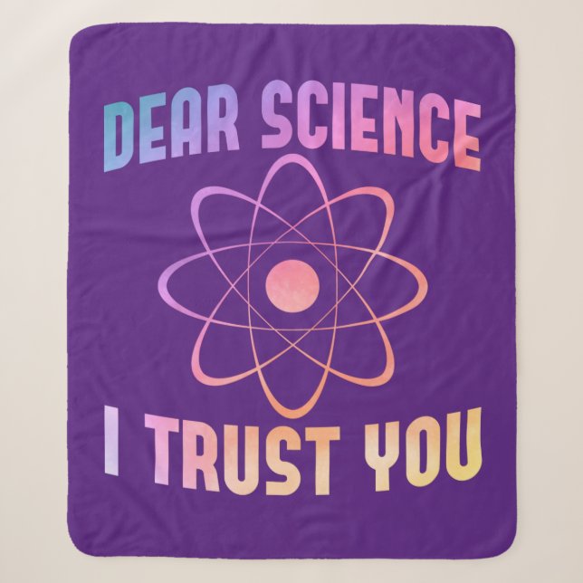 Couverture Sherpa Cher Science Je Vous Fais Confiance - Science Amus (Devant)
