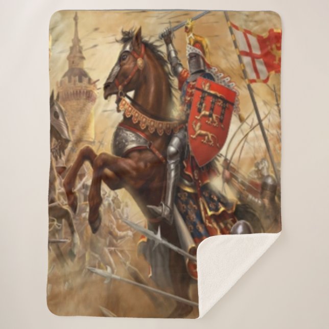 COUVERTURE SHERPA CHEVALIER SUR LE CHEVAL (Devant)