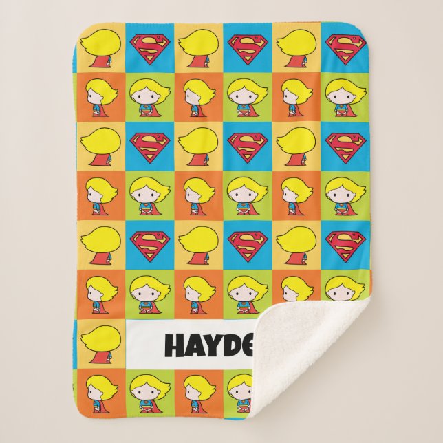 Couverture Sherpa Chibi Supergirl retournement de caractère (Devant)