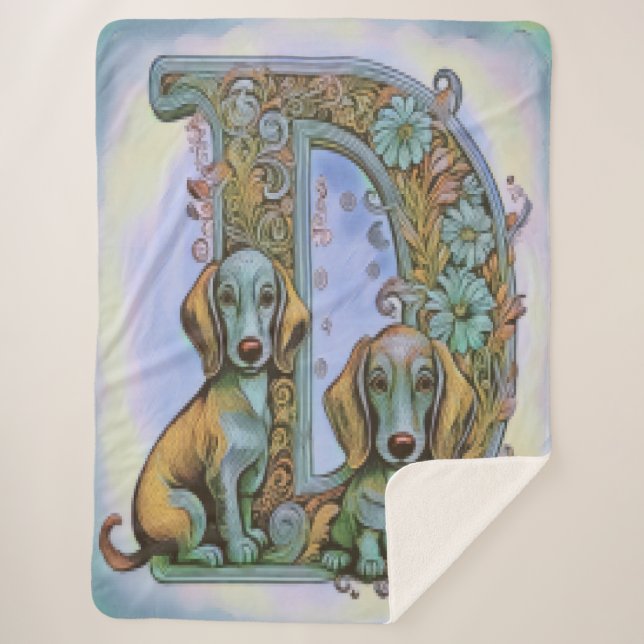 Couverture Sherpa Chien D Alphabet  (Devant)