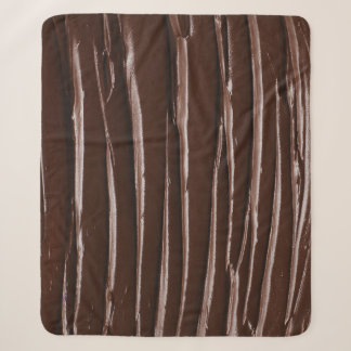 Couverture Sherpa Chocolat fondu : Texture Luscious de propagation