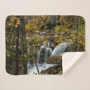 Couverture Sherpa Chutes du ruisseau Dunloup Virginie-Occidentale