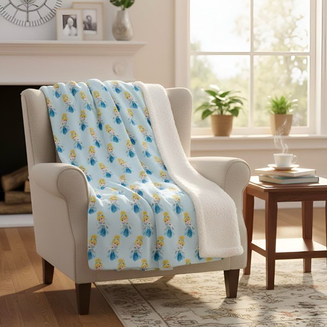 Couverture Sherpa Cinderella Sherpa Blanket (Créateur téléchargé)