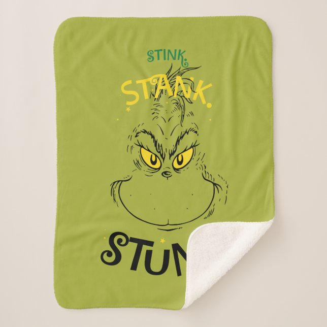 Couverture Sherpa Citation Grinch Mister Stink Stunk (Devant)