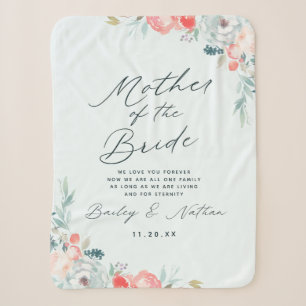 Couverture Sherpa Citation pour la mère de la mariée dans le style j
