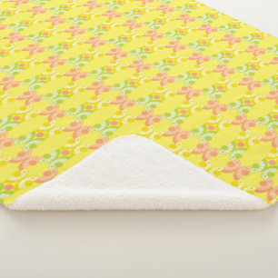 Couverture Sherpa Citrus Retro (3 Tailles)