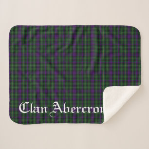 Couverture Sherpa Clan Abercrombie Tartan