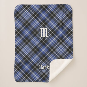 Couverture Sherpa Clan Clark Tartan
