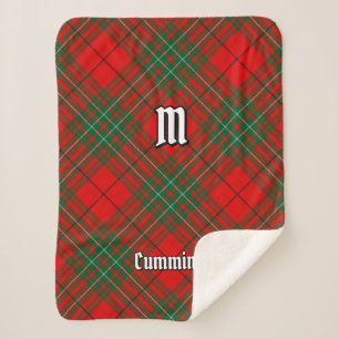 Couverture Sherpa Clan Cumming Tartan