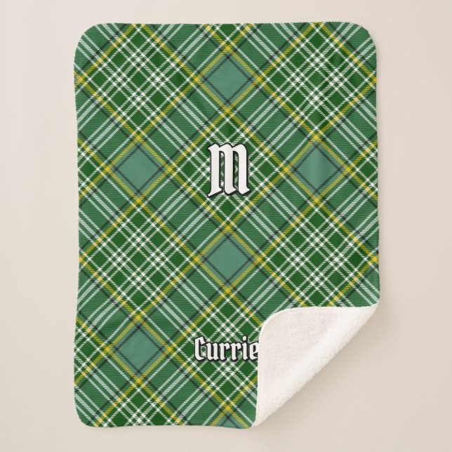 Couverture Sherpa Clan Currie Tartan (Devant)