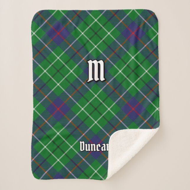 Couverture Sherpa Clan Duncan Tartan (Devant)