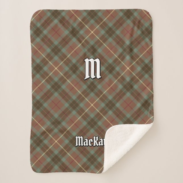 Couverture Sherpa Clan Fraser Chasse MétéoTartan Sherpa Blanket (Devant)
