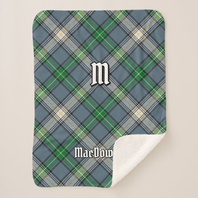 Couverture Sherpa Clan MacDowall Tartan (Devant)