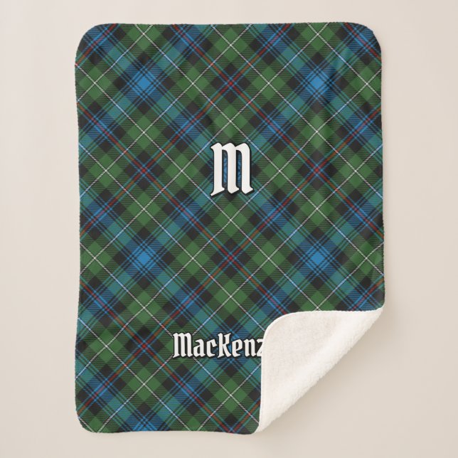 Couverture Sherpa Clan MacKenzie Tartan Sherpa Blanket (Devant)