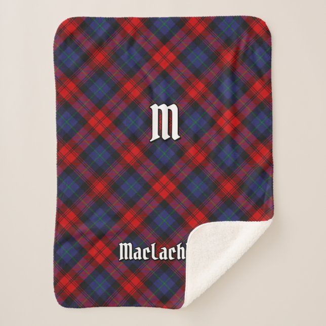 Couverture Sherpa Clan MacLachlan Tartan (Devant)