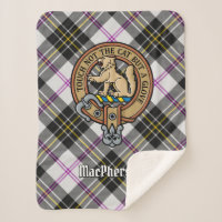 Clan MacPherson Crest sur le tatan de robe