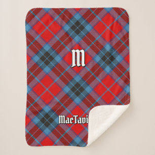 Couverture Sherpa Clan MacTavish Tartan