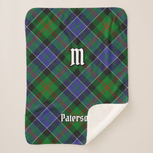 Couverture Sherpa Clan Paterson Tartan