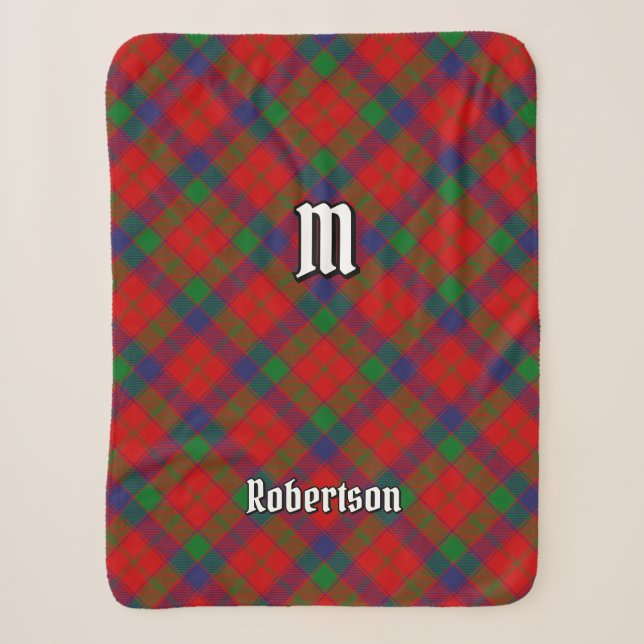 Couverture Sherpa Clan Robertson Tartan (Devant)