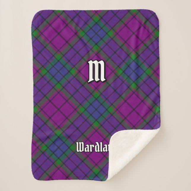 Couverture Sherpa Clan Wardlaw Tartan (Devant)
