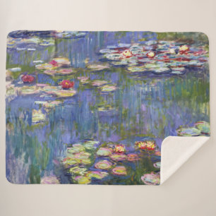 Couverture Sherpa Claude Monet - Nymphéas / Nymphéas