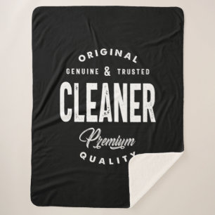 Couverture Sherpa Cleaner Titre de l'emploi Teft Gift Mens Femmes