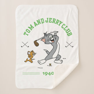 Couverture Sherpa Club de golf Tom & Jerry 1940