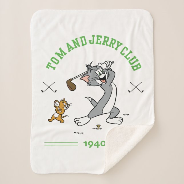 Couverture Sherpa Club de golf Tom & Jerry 1940 (Devant)