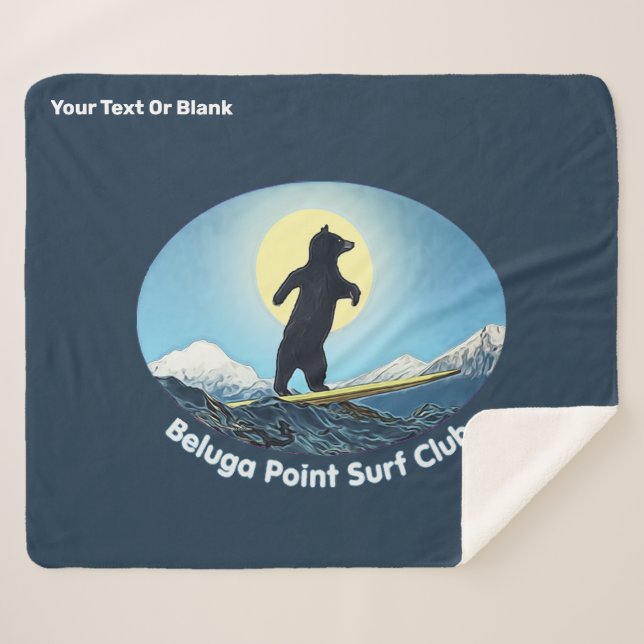 Couverture Sherpa Club de Surf Beluga Point (Devant (Horizontal))