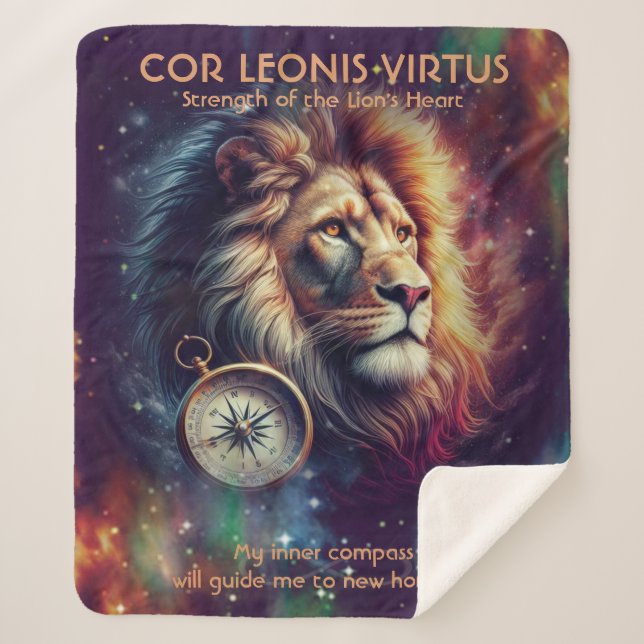 COUVERTURE SHERPA CLV-LIONCOMPASS3-BLANKET - SHERPA BLANKET (Devant)