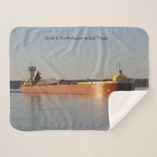 Couverture Sherpa Clyde S. VanEnkevort & Erie Trader sherpa couvertu (Devant (Horizontal))