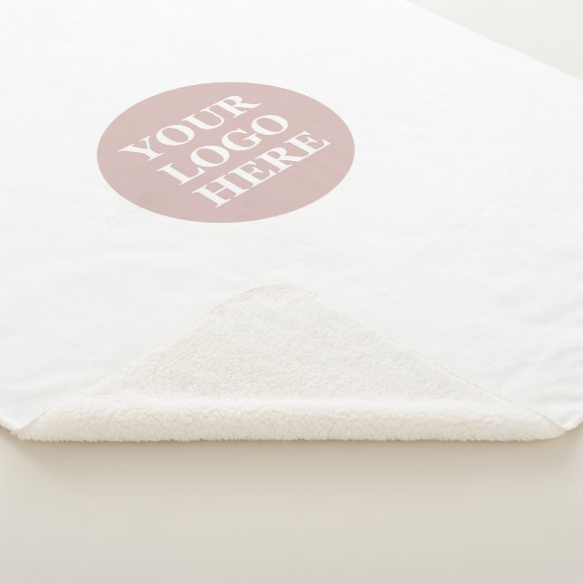 Couverture Sherpa Code QR noir élégant et élégant (3/4)