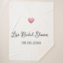 Cœur rose pastel rétro date de mariage bohème te