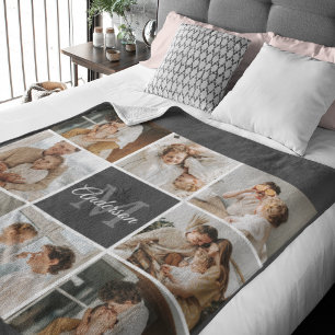 Couverture Sherpa Collection Famille Moderne Photo & cadeau personna