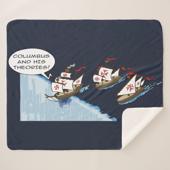 Couverture Sherpa Colomb et ses théories (Devant (Horizontal))