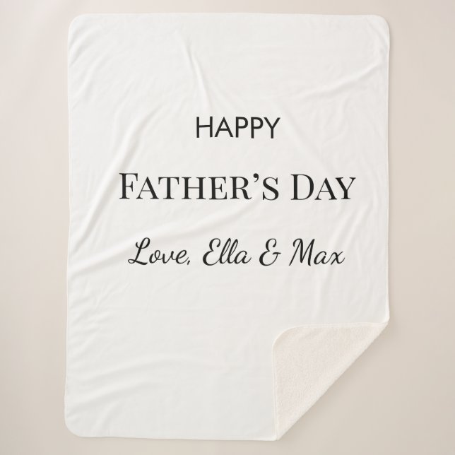 Couverture Sherpa Conception de devis personnalisée pour la journée  (Devant)