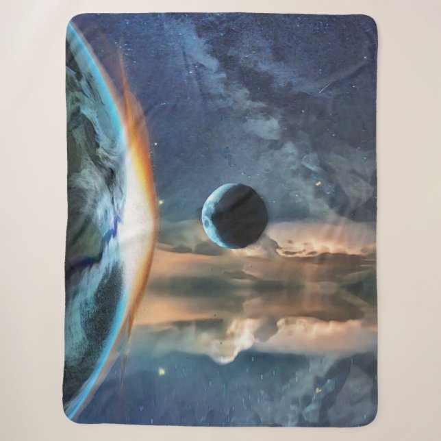Couverture Sherpa Conception De L'Espace Terre Et Lune (Devant)