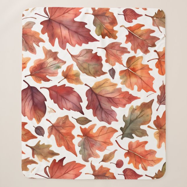 Couverture Sherpa Conception de motif Rustic Radiance (Devant)