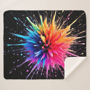 Couverture Sherpa Conception dynamique des explosions de couleurs