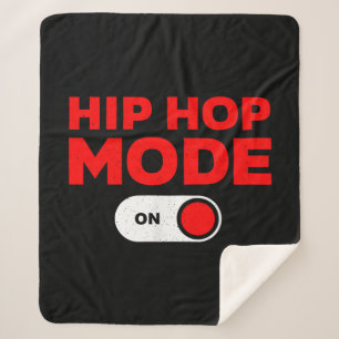 Couverture Sherpa Conception Hip Hop Drôle Pour Hommes Femmes Danse 