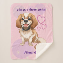 Couverture Sherpa Conception personnalisée Blenheim Cavalier  